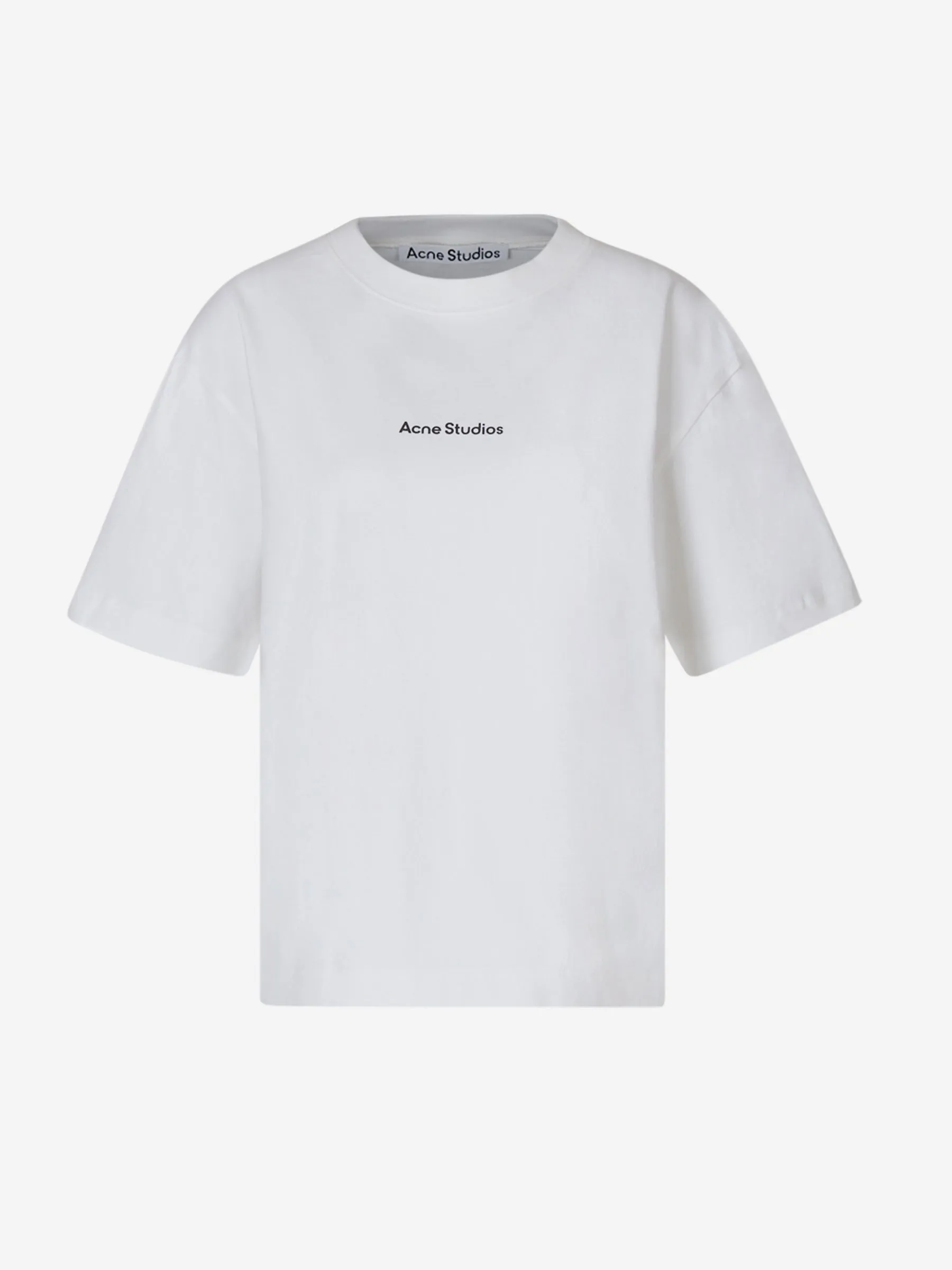 Acne Studios Camiseta Logo Algodón