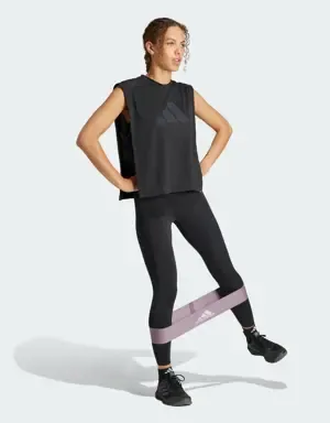 Adidas Camiseta sin mangas Power Performance Big Logo