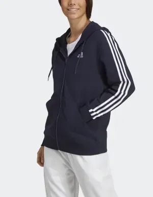 Adidas Chaqueta con capucha Essentials French Terry Regular 3 bandas