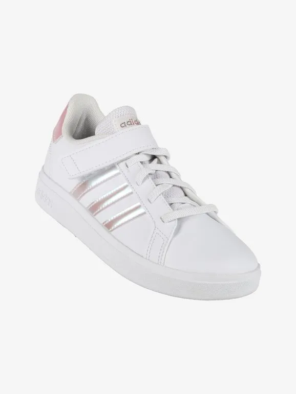 Adidas Grand Court 2.0 EL K Zapatillas niña con lágrima