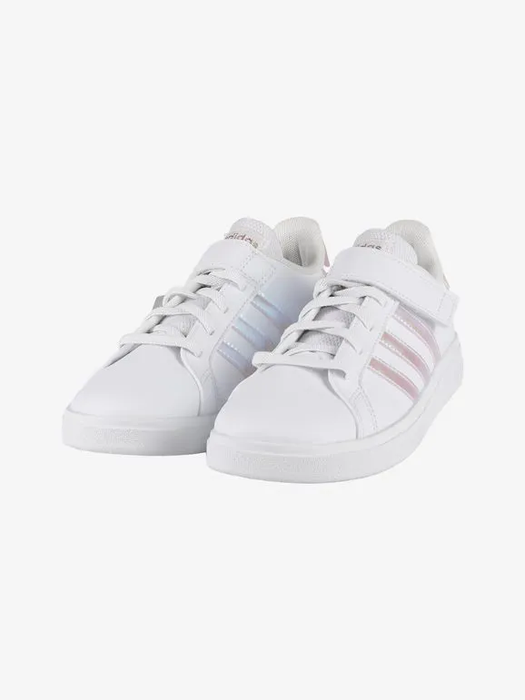Adidas Grand Court 2.0 EL K Zapatillas niña con lágrima