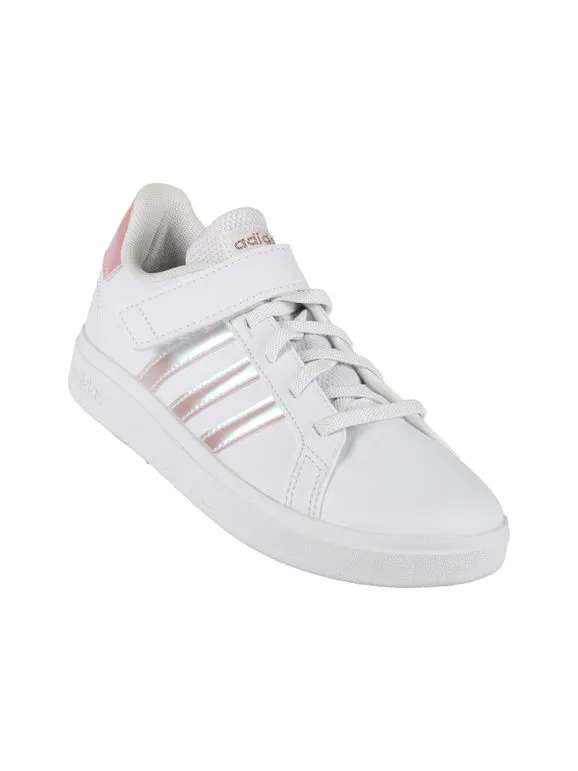 Adidas Grand Court 2.0 EL K Zapatillas niña con lágrima