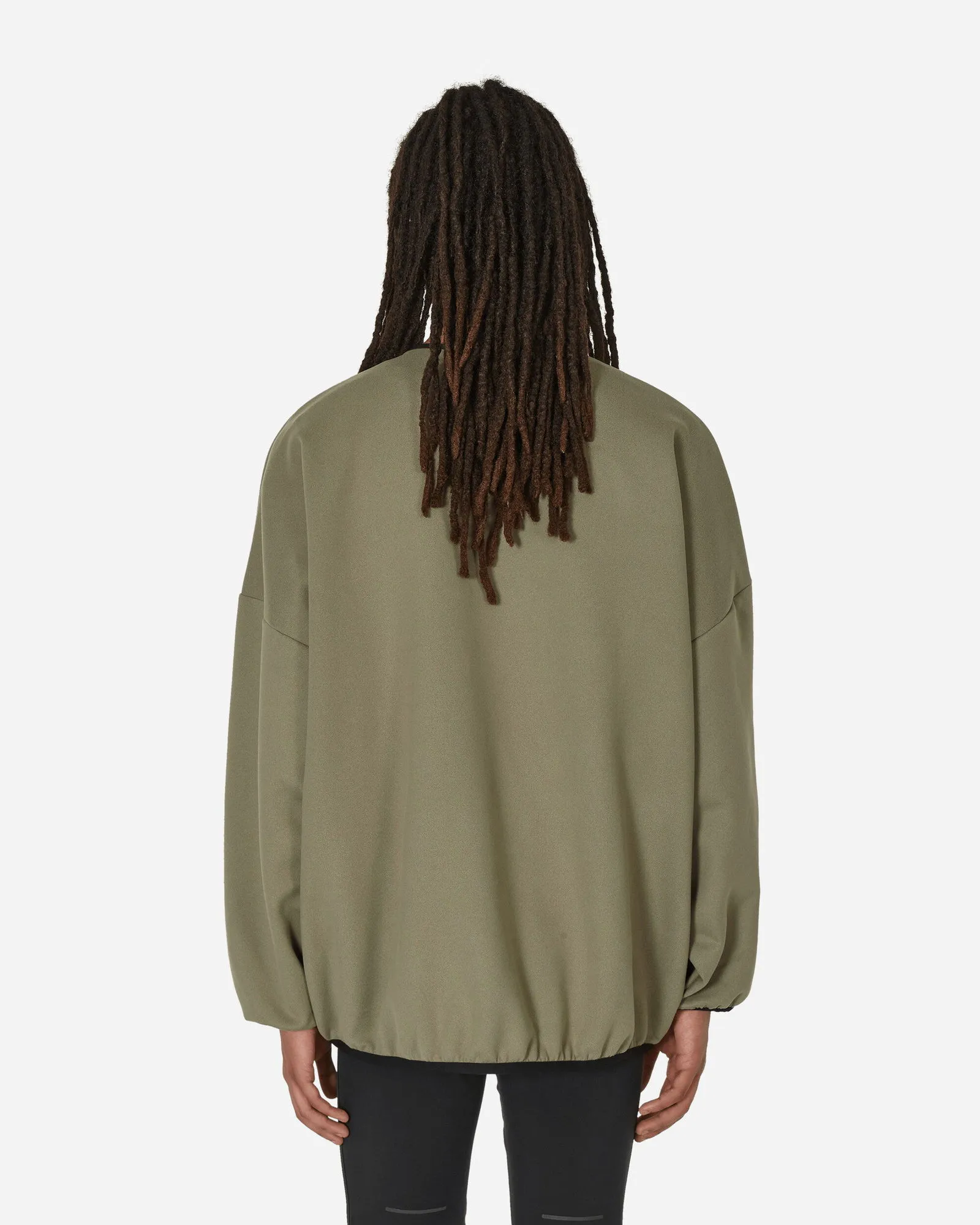adidas Originals Fear of God Athletics Suede Fleece Crewneck Sweatshirt Clay