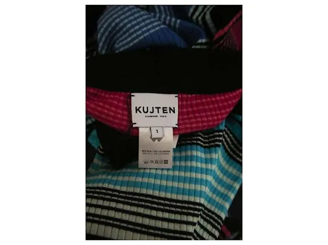 Autre Marque Pantalones de seda Multicolor 