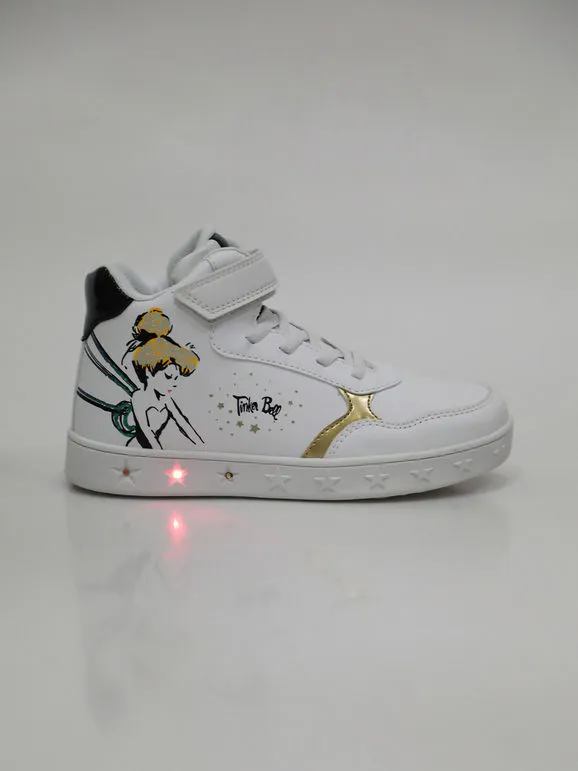 Bacio & Bacio Zapatillas altas de niña con tira y luces