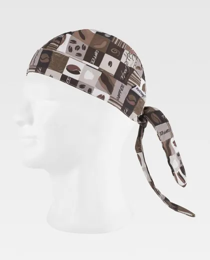 Bandana unisex estampado café ESTAMPADO