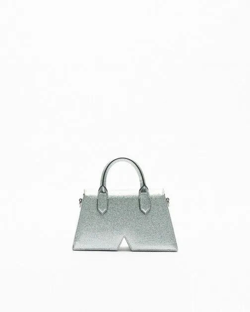 Bolso de mano Karl Lagerfeld Icon K SP CB Glitter Azul
