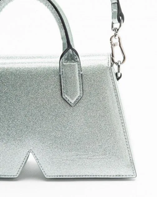 Bolso de mano Karl Lagerfeld Icon K SP CB Glitter Azul