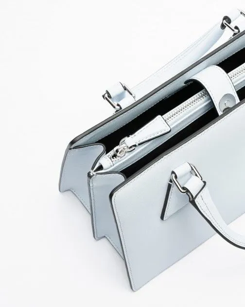 Bolso de mano Karl Lagerfeld K/Lock MD Tophandle Azul