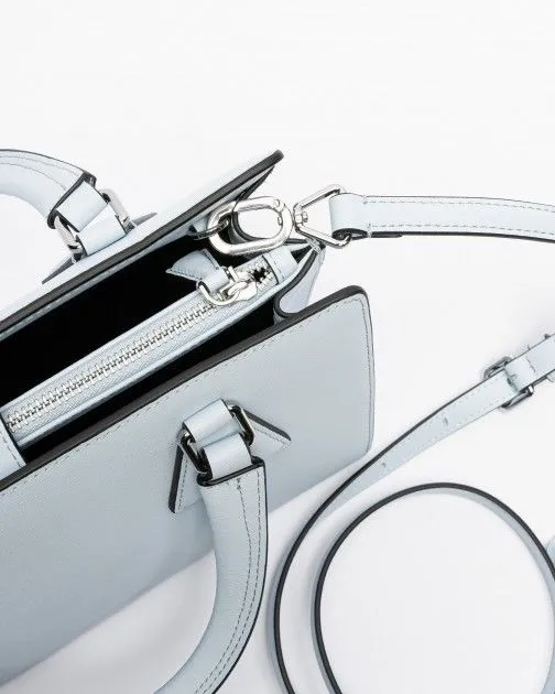Bolso de mano Karl Lagerfeld K/Lock MD Tophandle Azul