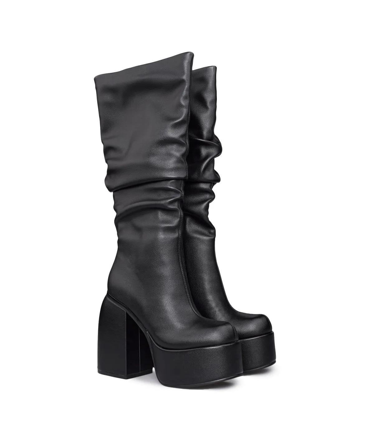 Botas Mujer 1059 Efecto Cuero