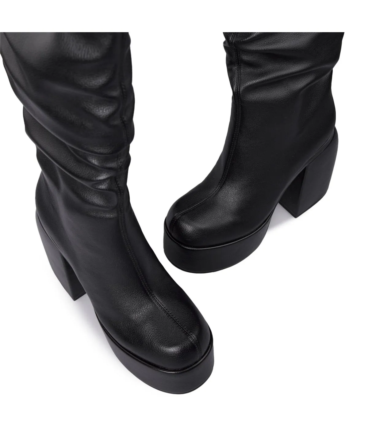 Botas Mujer 1059 Efecto Cuero