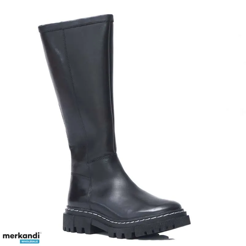 Botas y botines exclusivos de cuero genuino para mujer a granel, ideales para puntos de venta