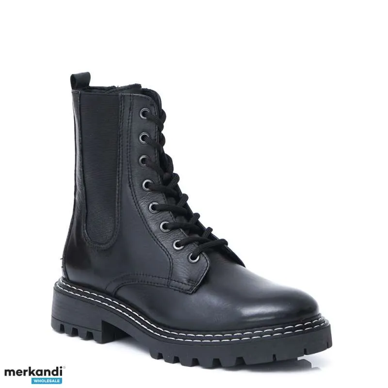 Botas y botines exclusivos de cuero genuino para mujer a granel, ideales para puntos de venta