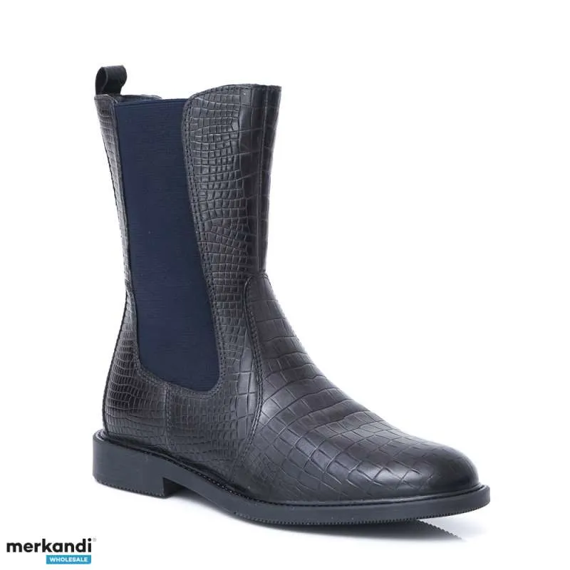 Botas y botines exclusivos de cuero genuino para mujer a granel, ideales para puntos de venta