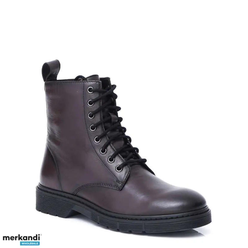Botas y botines exclusivos de cuero genuino para mujer a granel, ideales para puntos de venta