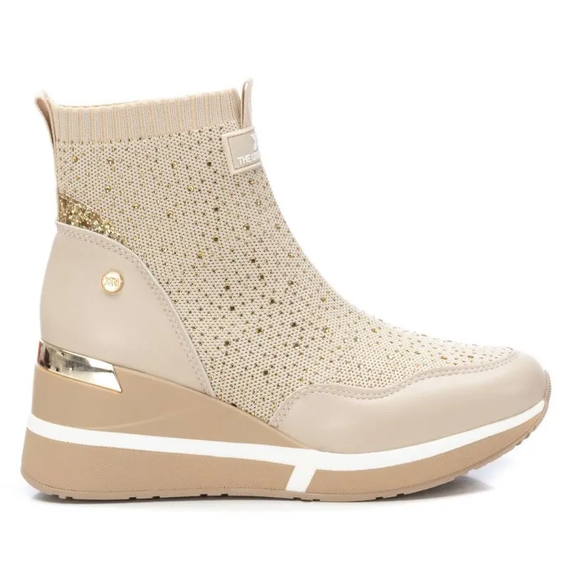 Botín de mujer XTI 141701 Beige
