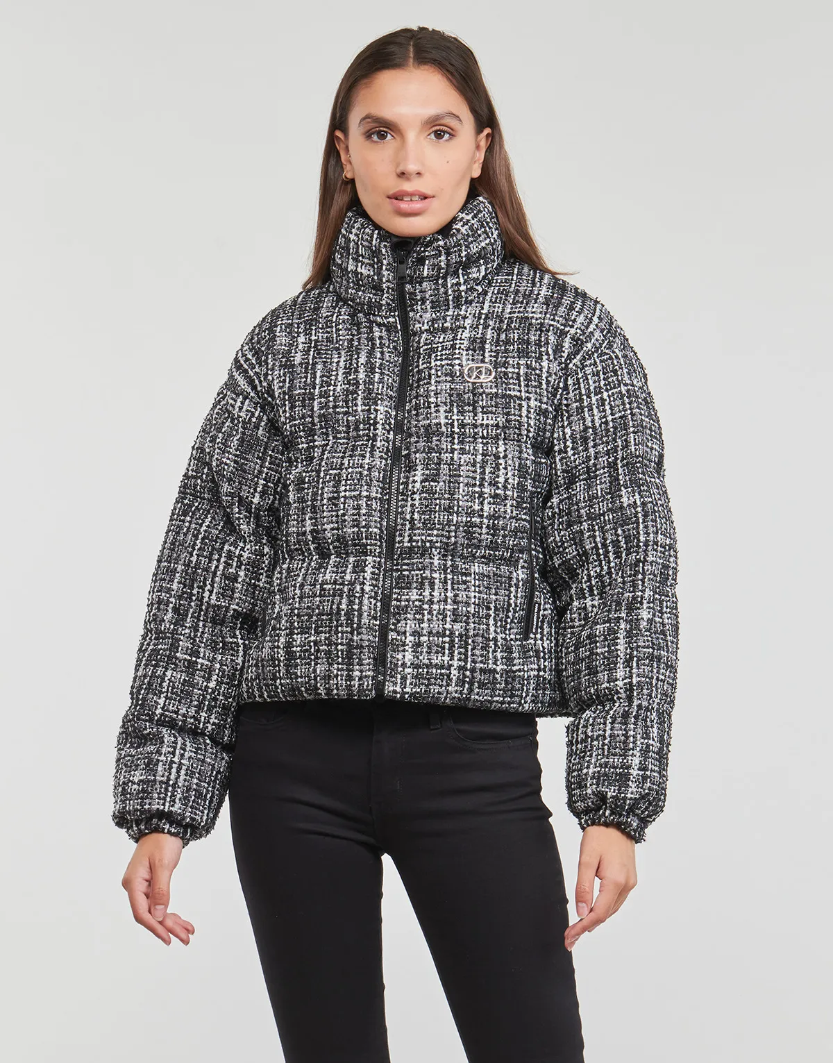 BOUCLE PUFFER JACKET