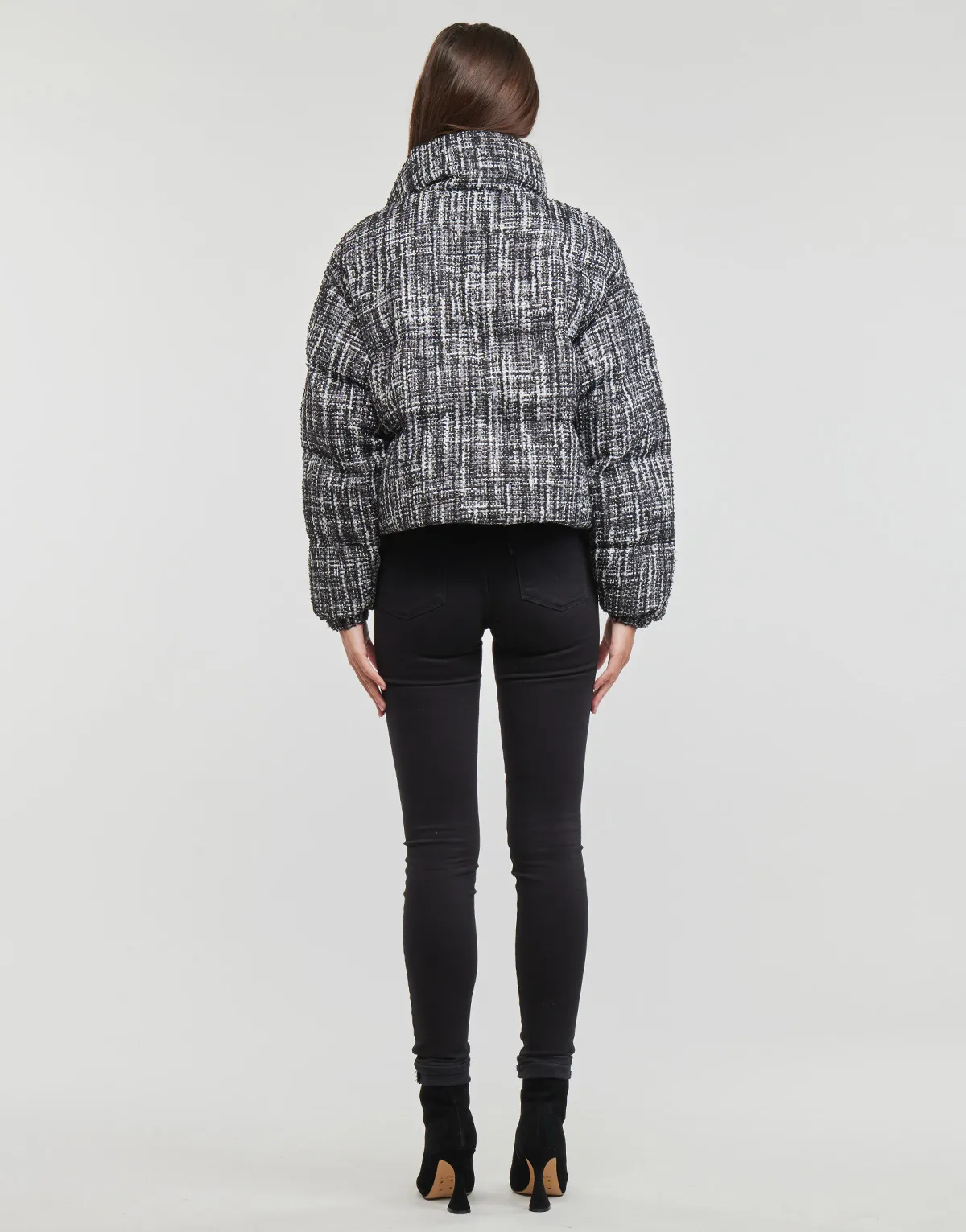 BOUCLE PUFFER JACKET