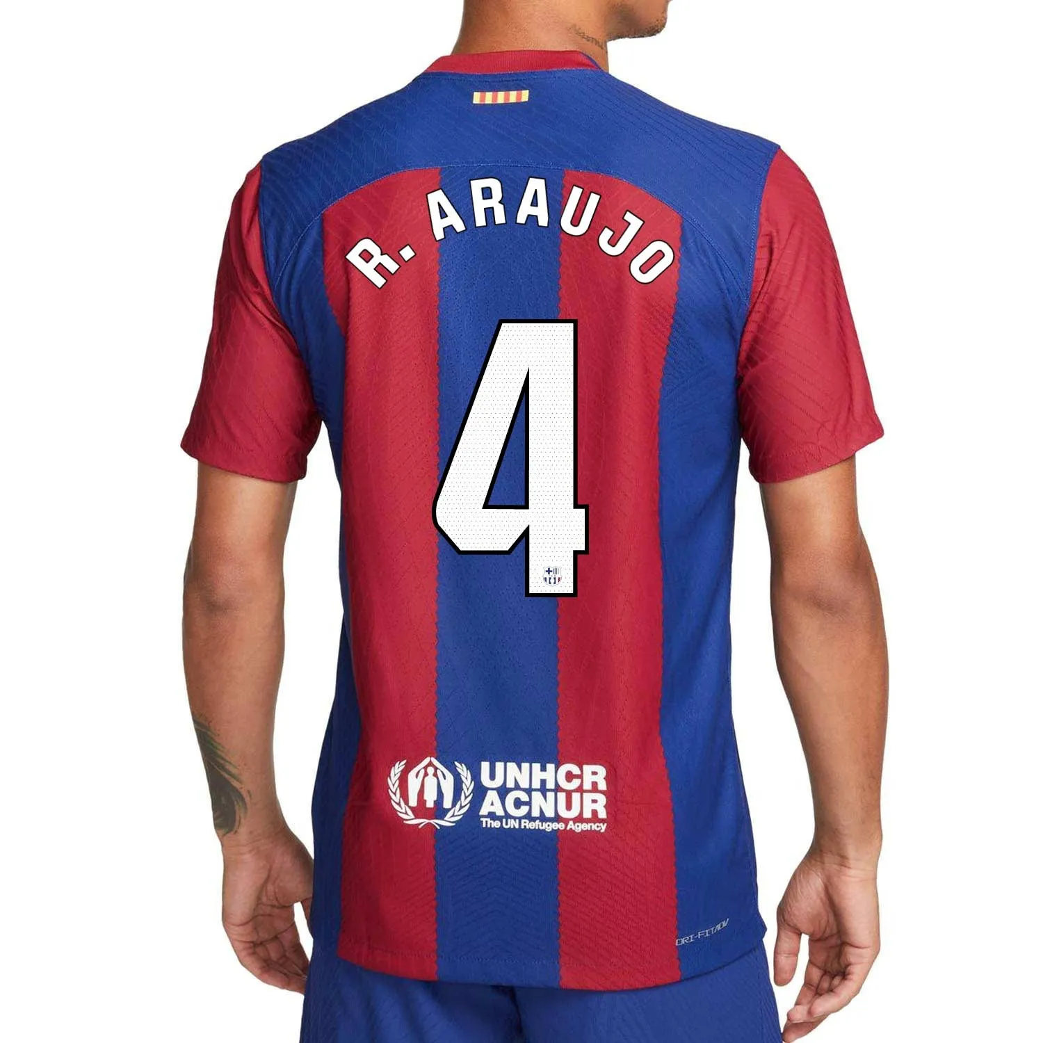 CAMISETA NIKE BARCELONA RONALD ARAUJO 2023 24 DRIFIT MATCH