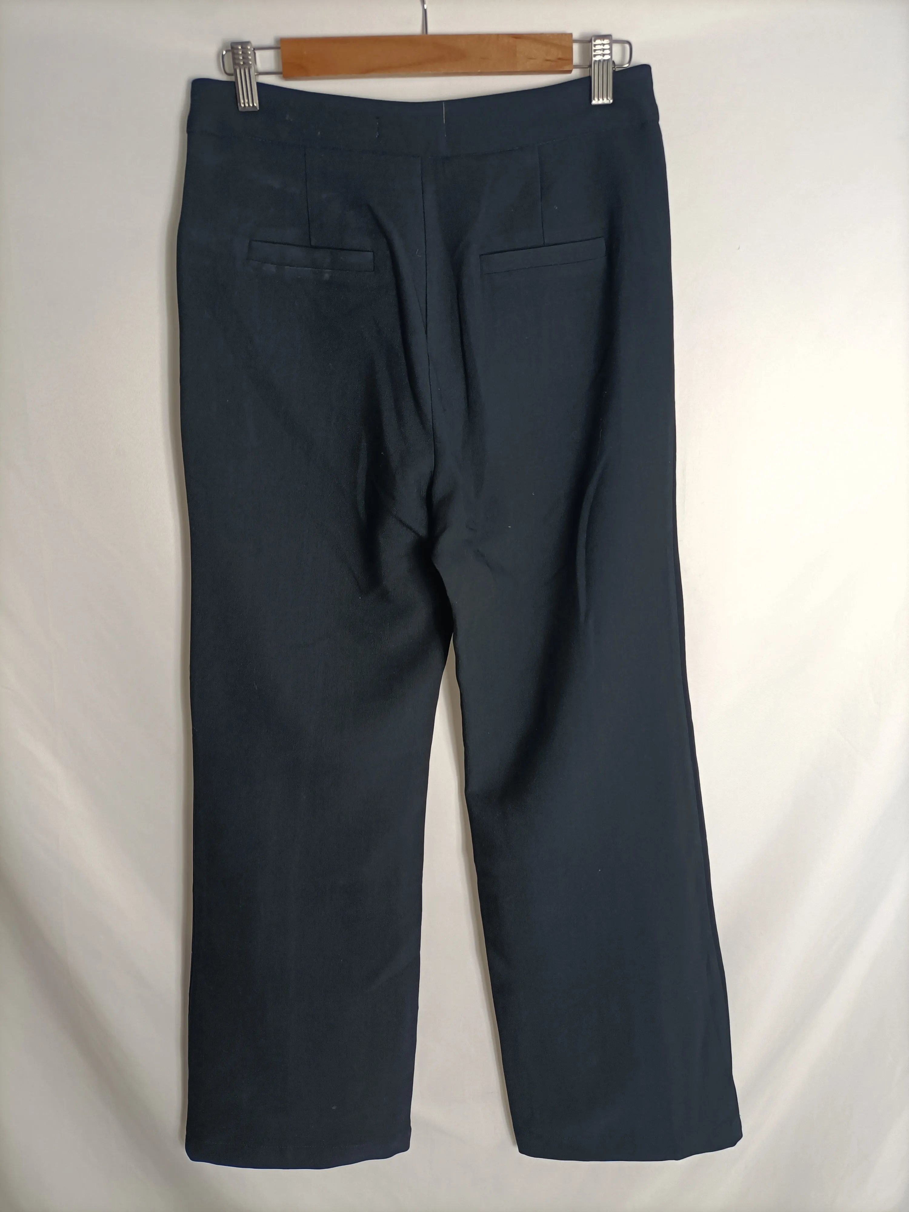 CARLOTA&CO. Pantalón recto azul  T.l
