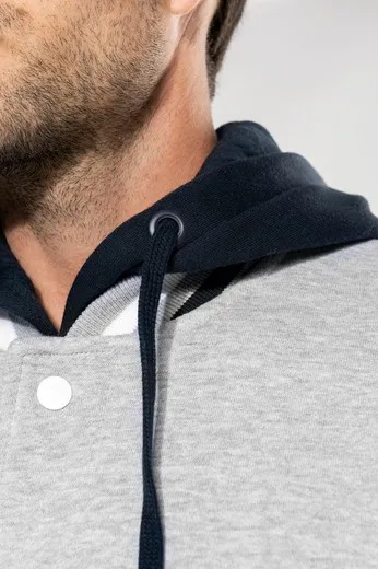 Cazadora Béisbol Con Capucha Unisex