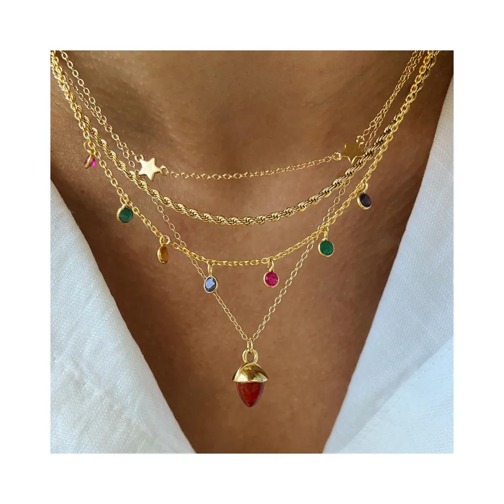 Collar Edel Oro (Varias Medidas)