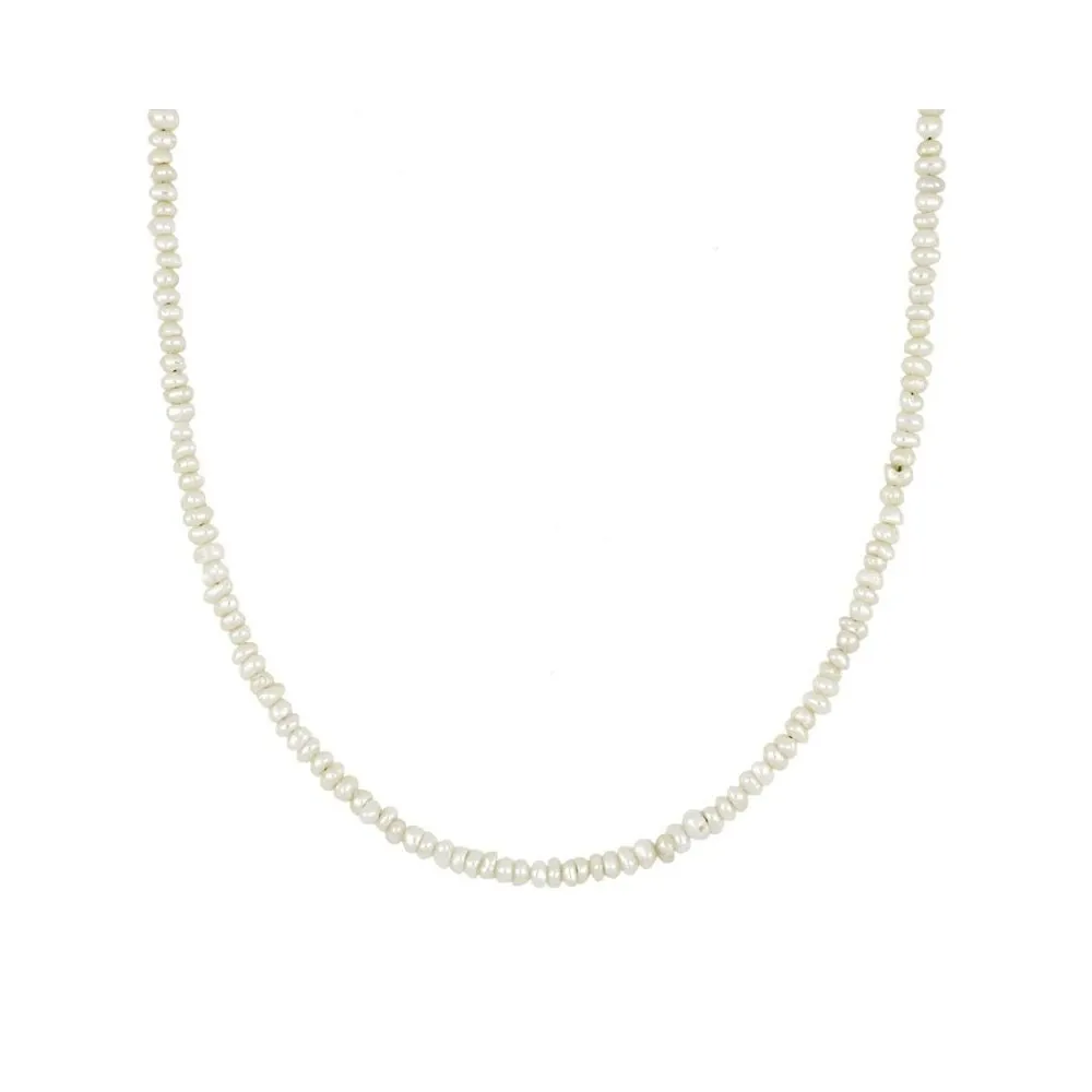 Collar Maldives Mini Perla Oro