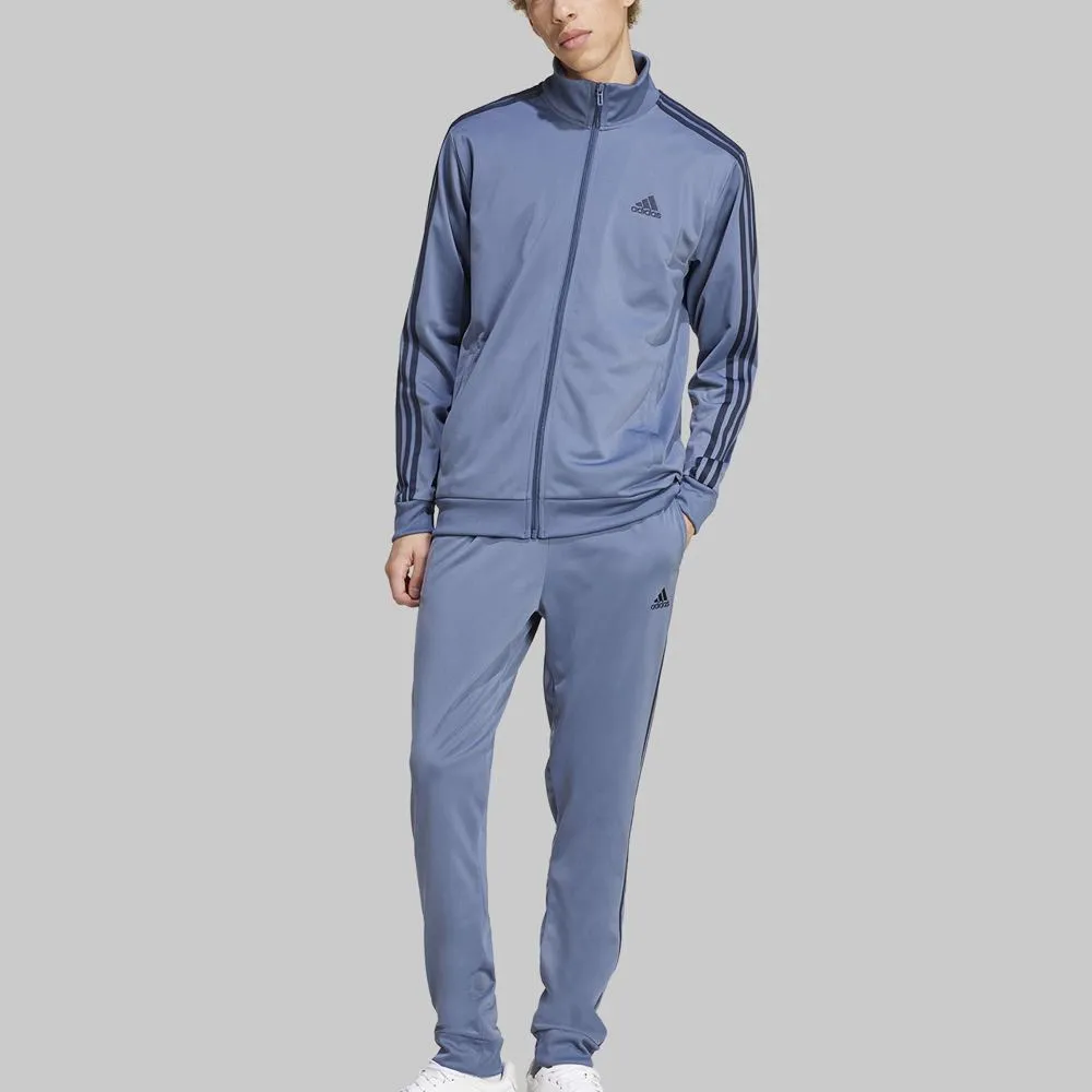 Conjunto adidas 3 Franjas Tricot Basic Hombre