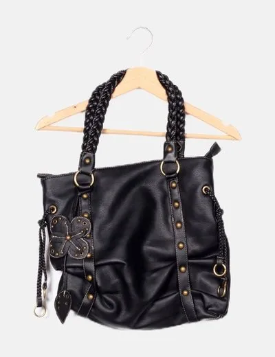 David Jones Bolso negro combinado