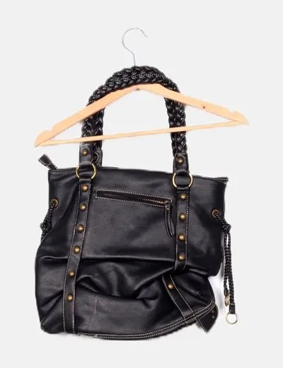 David Jones Bolso negro combinado