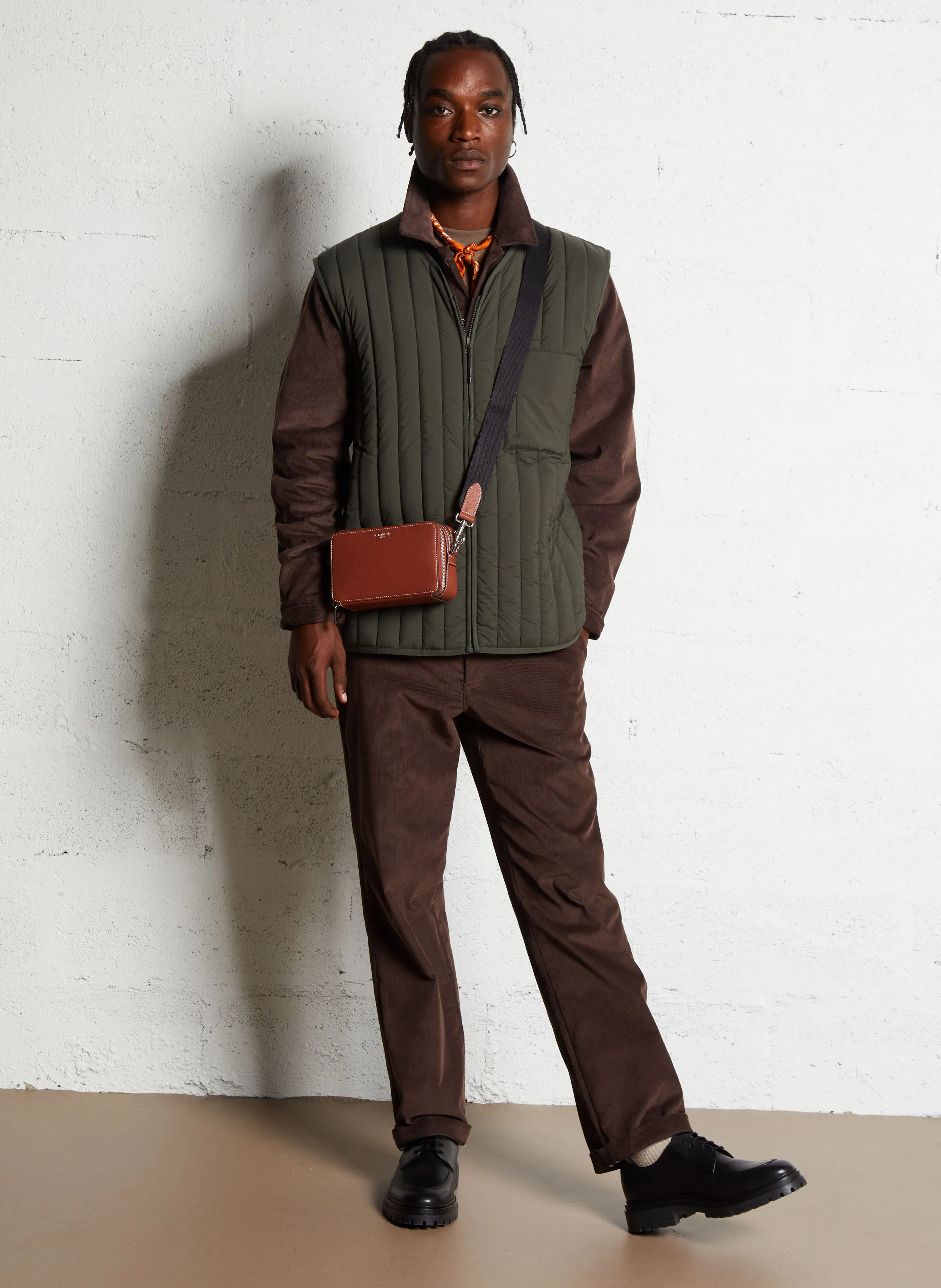 DICKIES CORDUROY  PANTALóN DE ALGODóN MEZCLADO RECTO EN MARRON