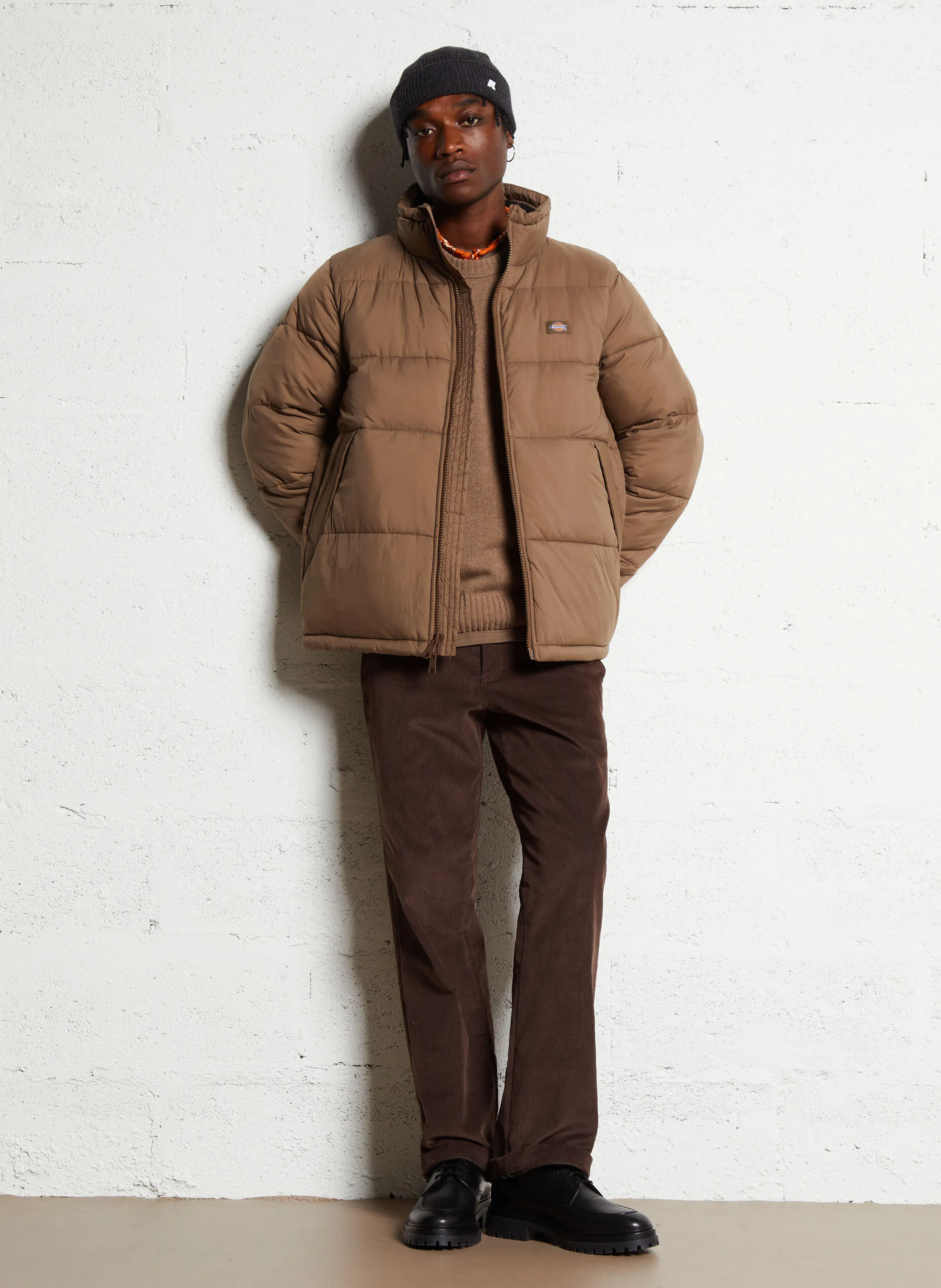 DICKIES CORDUROY  PANTALóN DE ALGODóN MEZCLADO RECTO EN MARRON