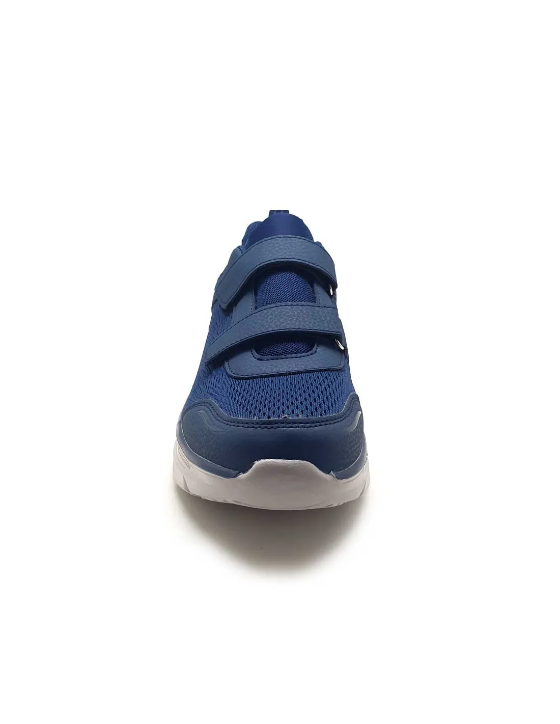 DOUBLE MEMORY DEPORTIVA HOMBRE MARINO CON VELCRO Y PLANTILLA MEMORY FOAM CÓMODA Y VERSATIL V8760MARINO