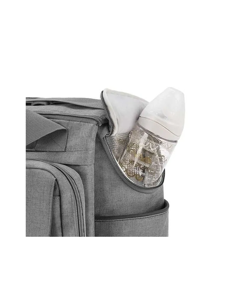 DUAL BAG APTICA SATIN GREY INGLESINA