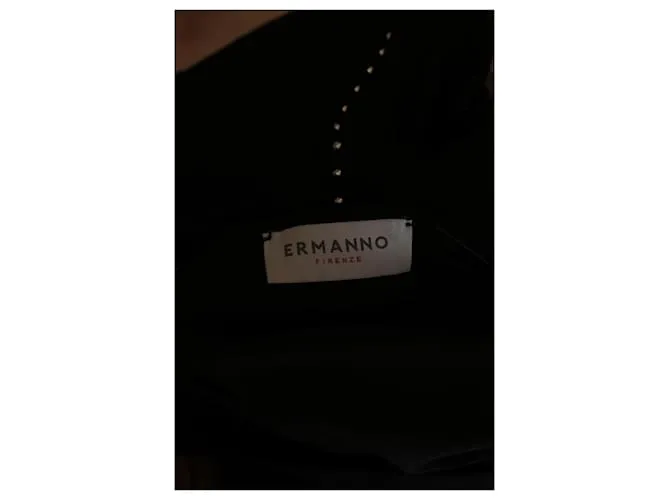 Ermanno Scervino Falda negra Negro 
