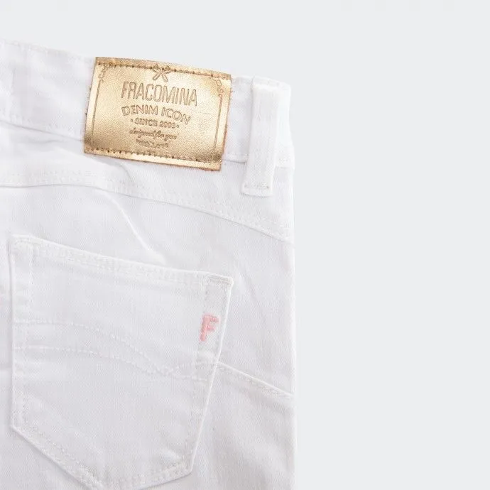 FRACOMINA Pantalón Fracomin Blanco