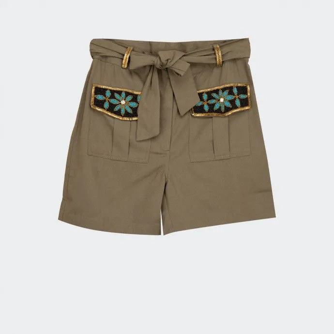 GOA GOA Pantalón corto Goa Goa Kaki