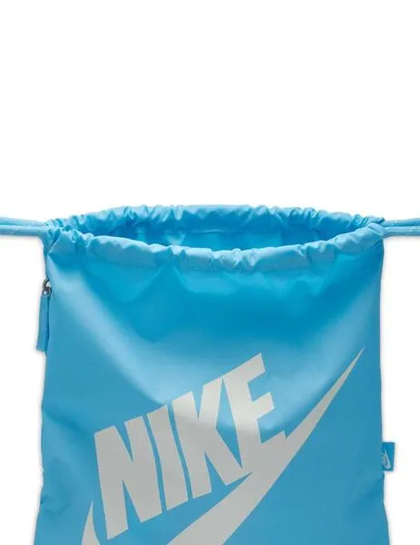 gymsack nike heritage azul unisex.