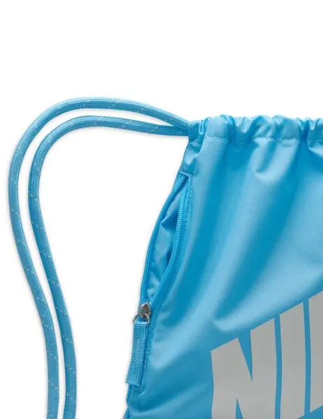 gymsack nike heritage azul unisex.