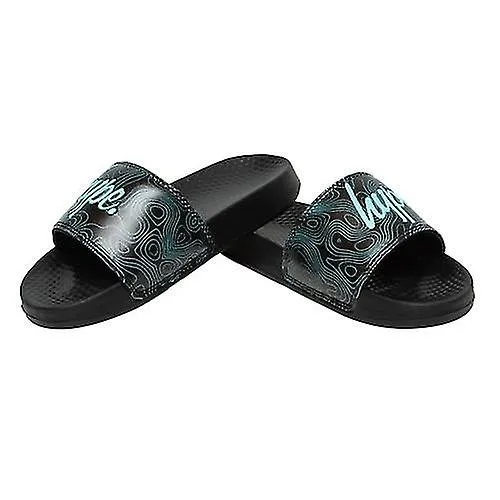 Hype Childrens/Kids Topographic Mini Script Sliders