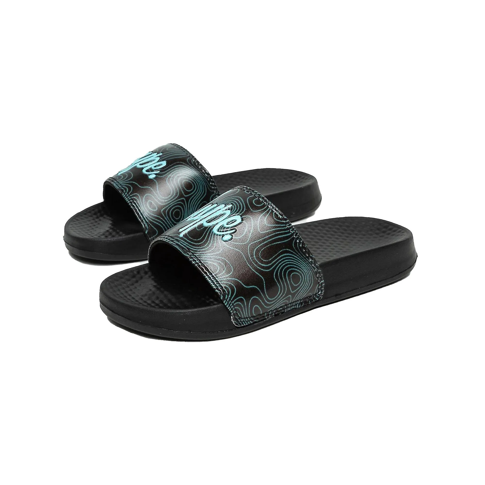 Hype Childrens/Kids Topographic Mini Script Sliders