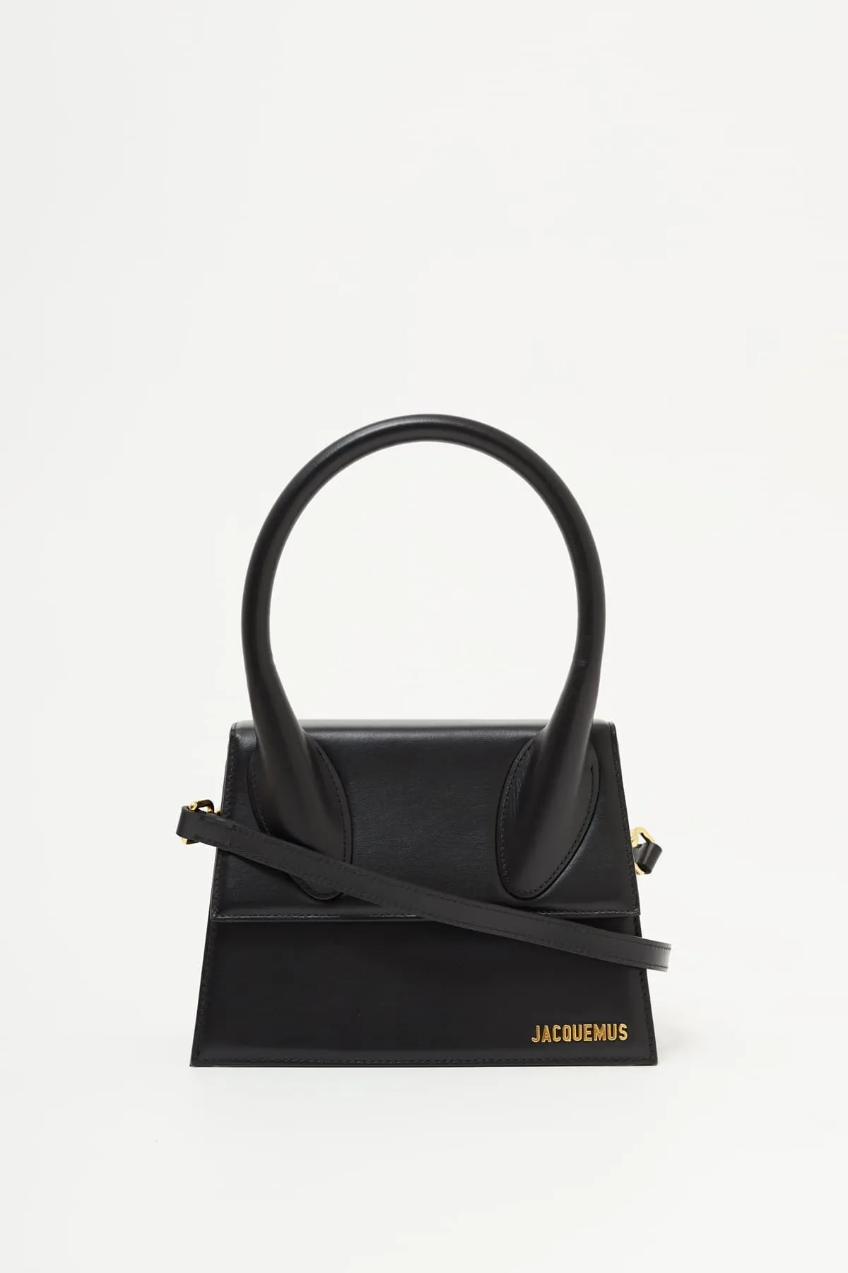 JACQUEMUS BLACK LE GRAND CHIQUITO BAG
