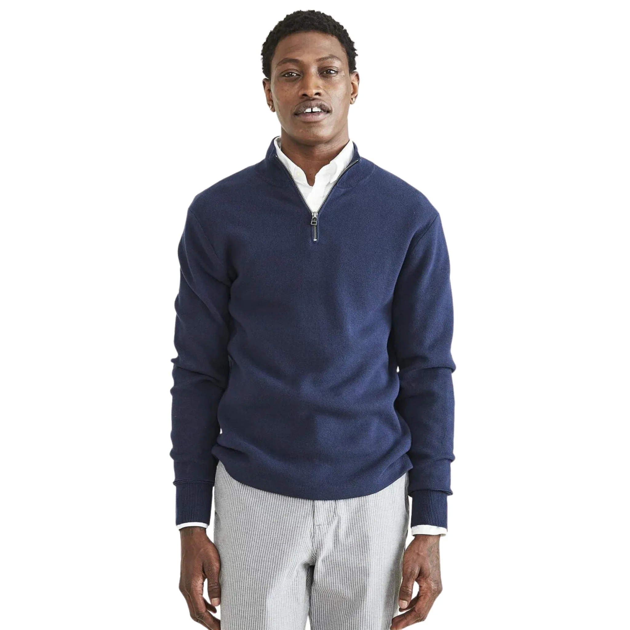  Jerseys Dockers Core 1 4 Zip Sweater Navy Blazer