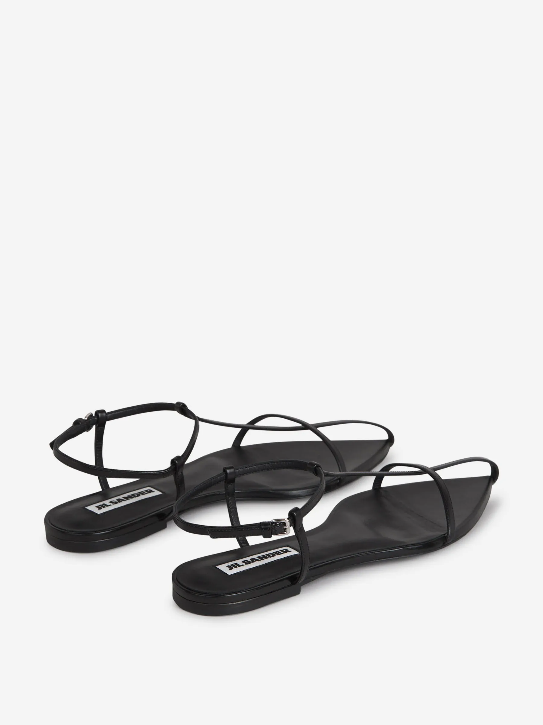 Jil Sander Sandalias Tiras Piel