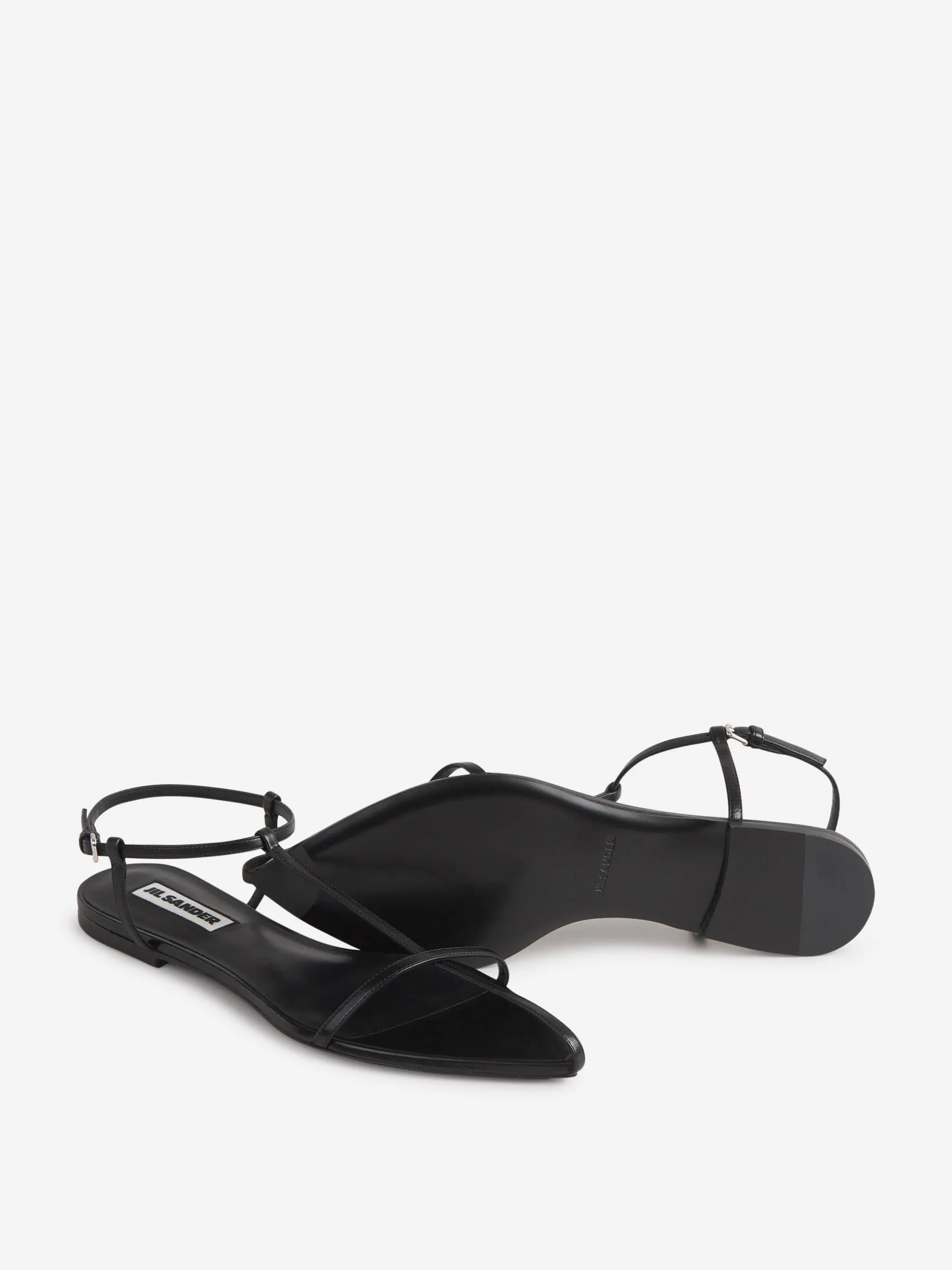 Jil Sander Sandalias Tiras Piel