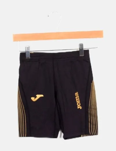 Joma Bermuda deportiva negra