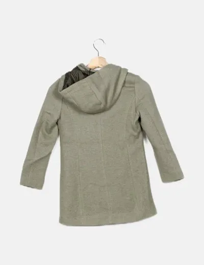 KIDS ONLY Chaqueta verde capucha