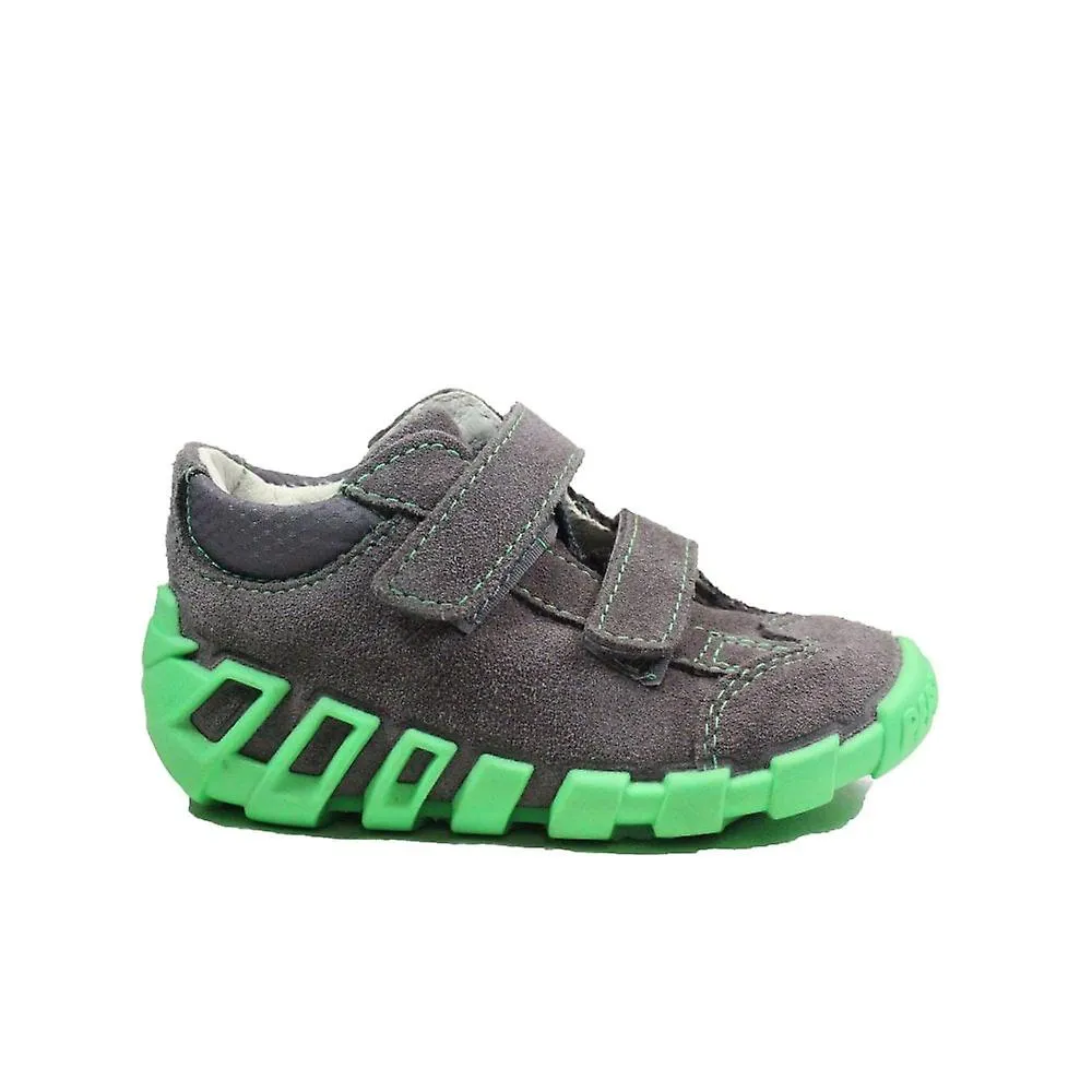 Kids Ricosta Asky | Grey Suede | Boys Pre Walker Shoes
