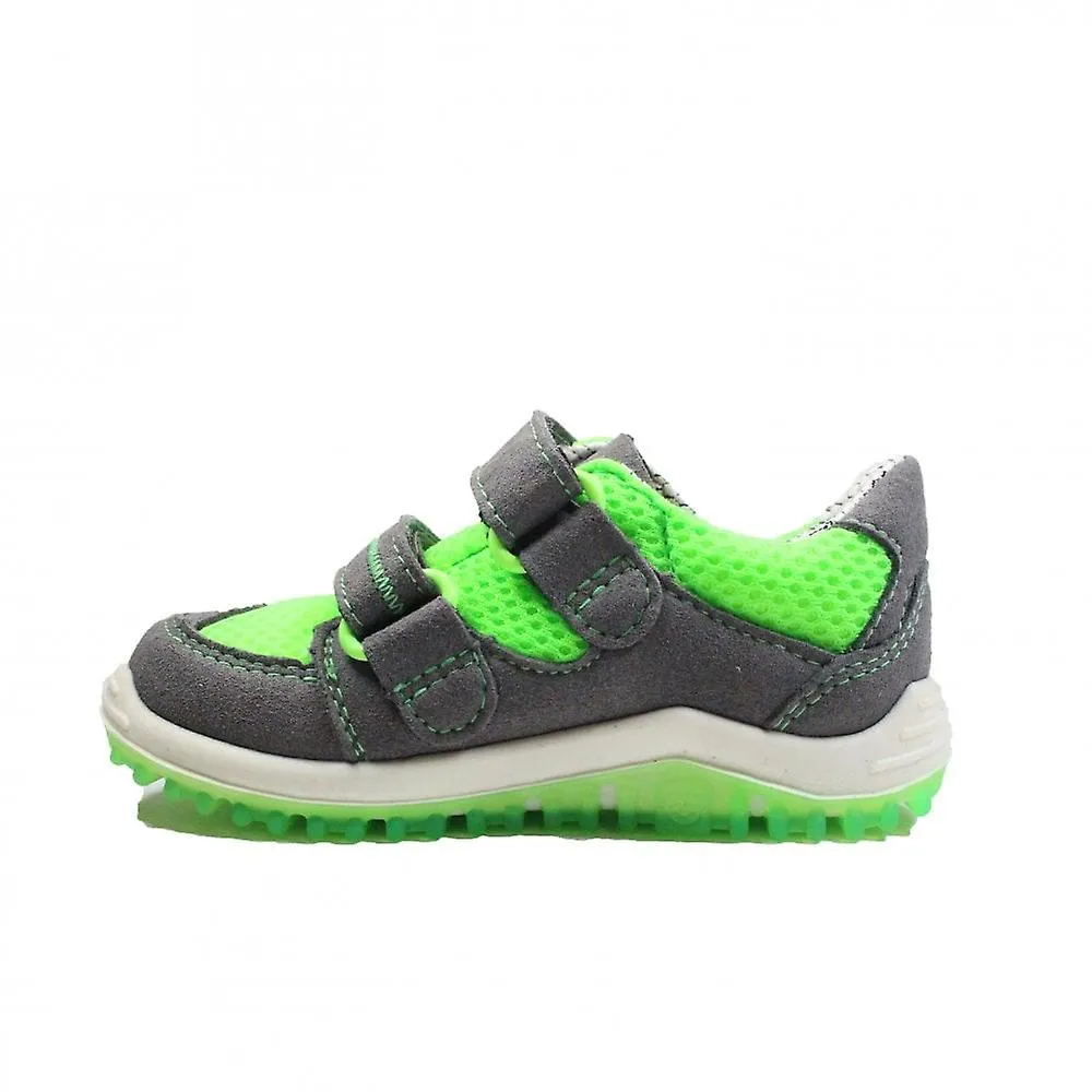 Kids Ricosta Pepe | Grey | Boys Rip Tape Shoes